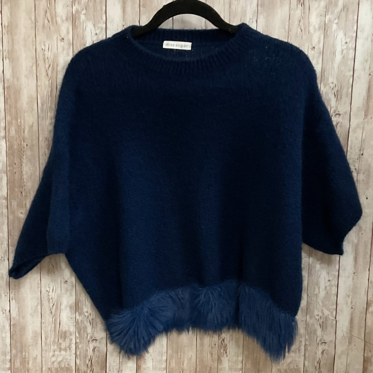 Size M MISS SUGAR Navy Sweater
