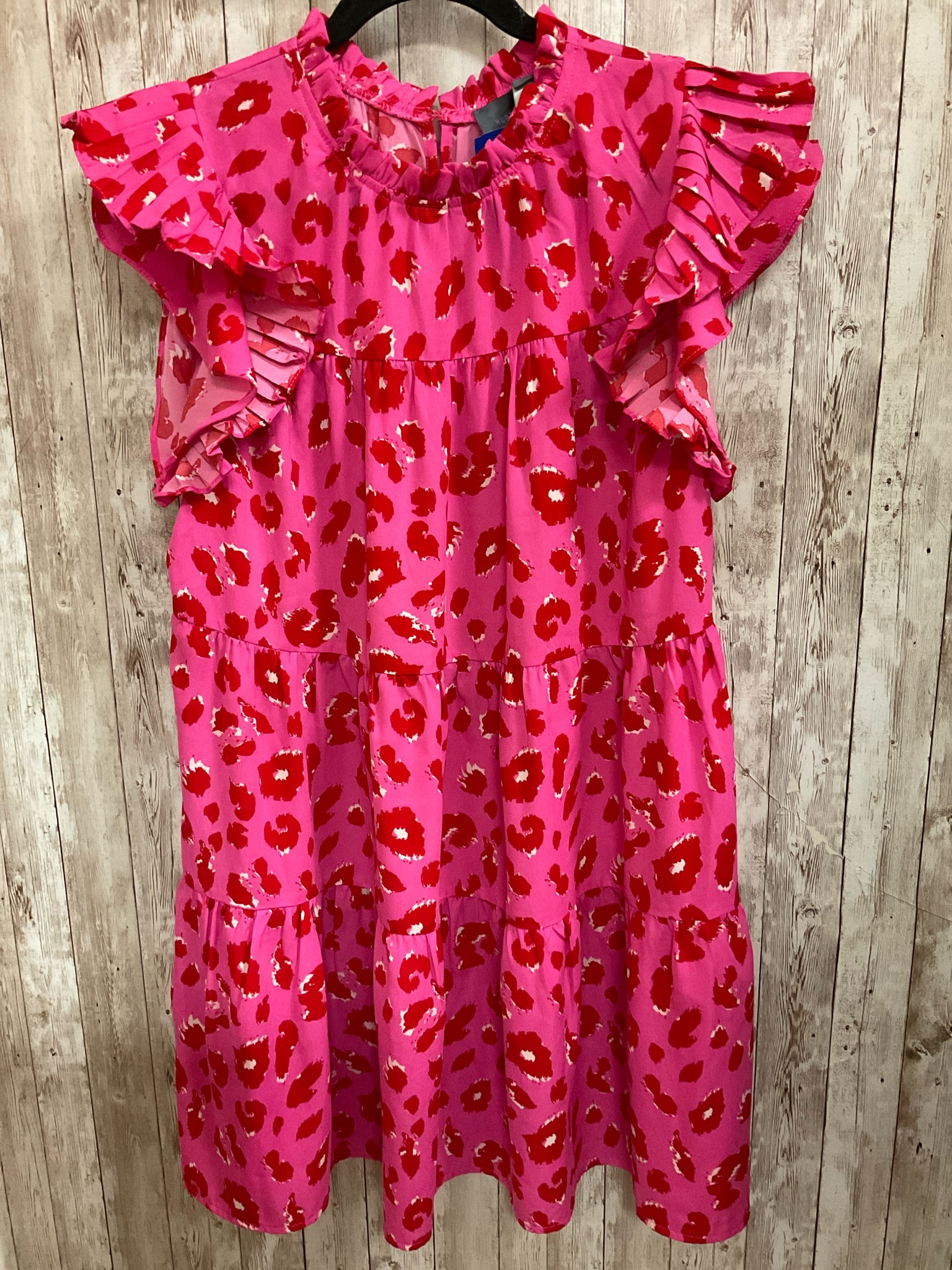 Size M HUDSON GRAY PINK AND RED Dress