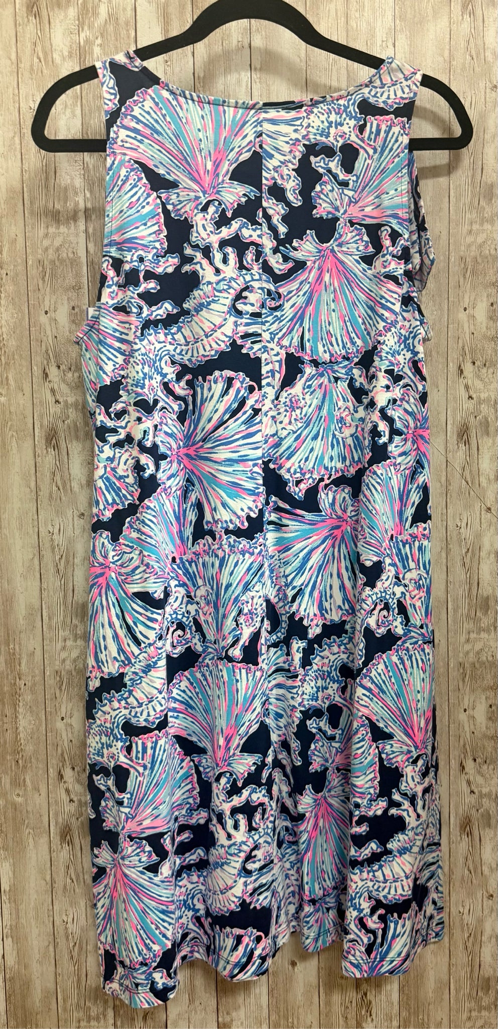 Size L LILLY PULITZER BLUE MULTI Dress