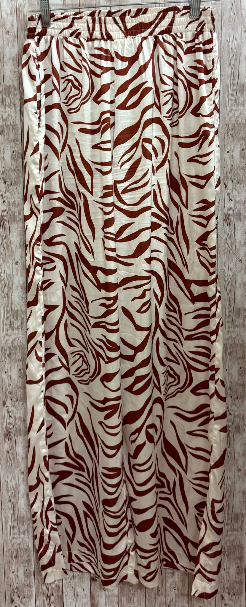 Size L beige botany CREAM & RUST Pants