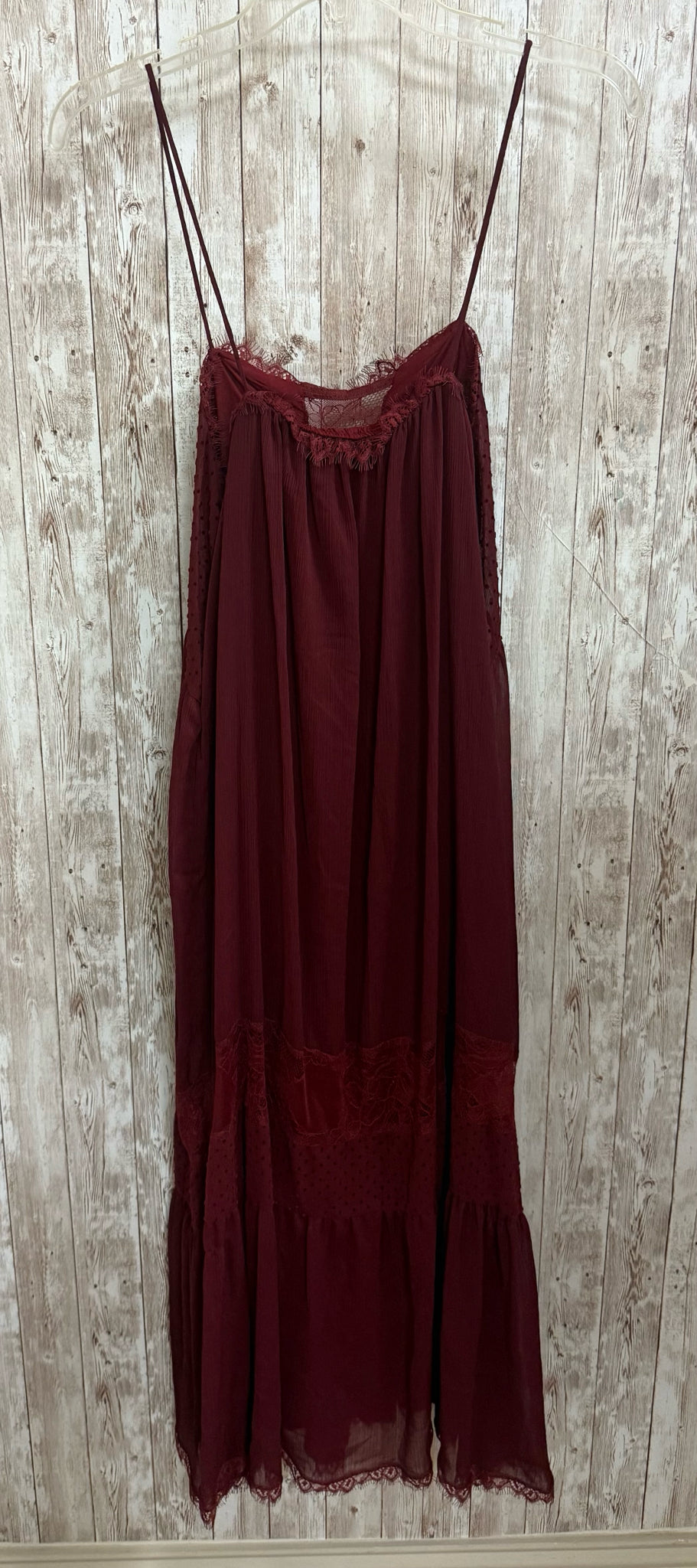 Size S ZARA Burgundy Dress