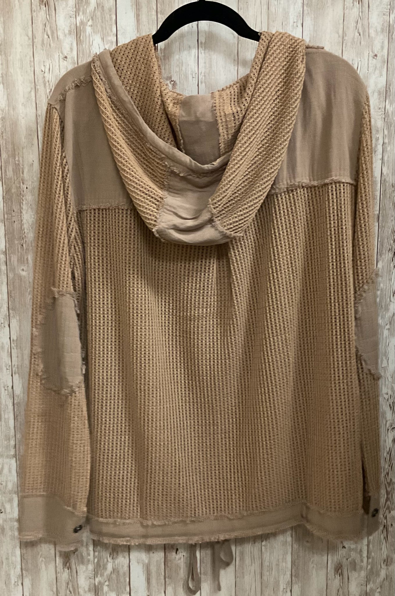 Size S BLUE VELVET Brown Top