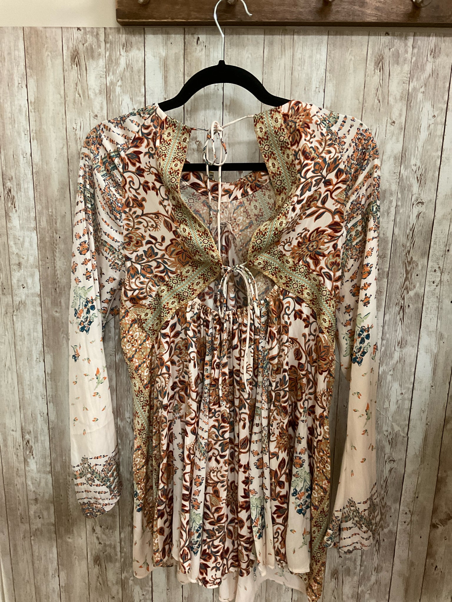 FREE PEOPLE MULTICOLOR FLORAL Women Size S Tunic