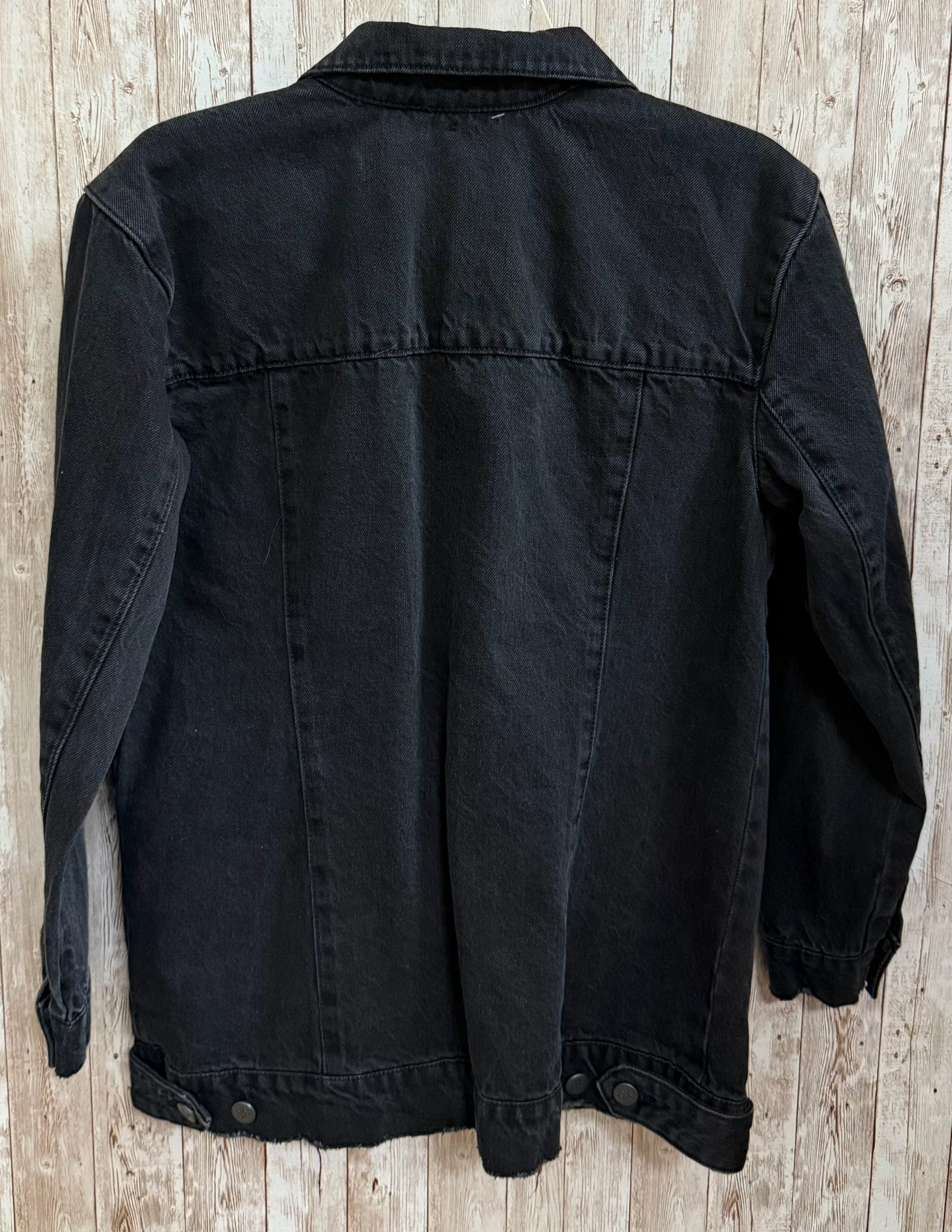Size S BLUE REVIVAL Black Denim Jacket