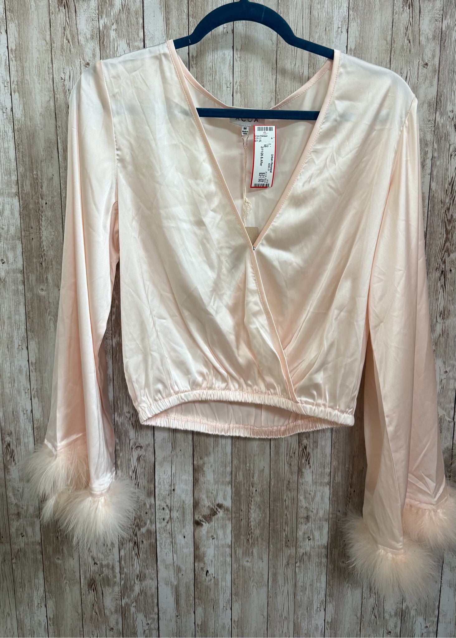 Size M ACOA Blush Top