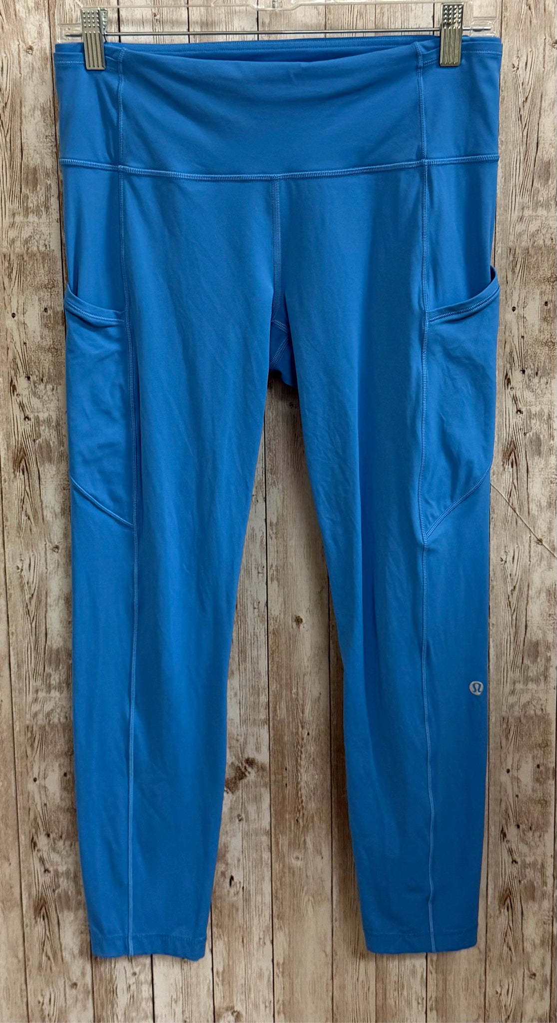 Size 8 LULULEMON Blue Leggings