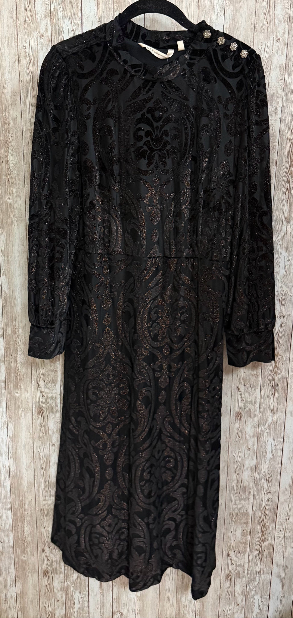 Size 10 SOFT SURROUNDINGS Black Dress
