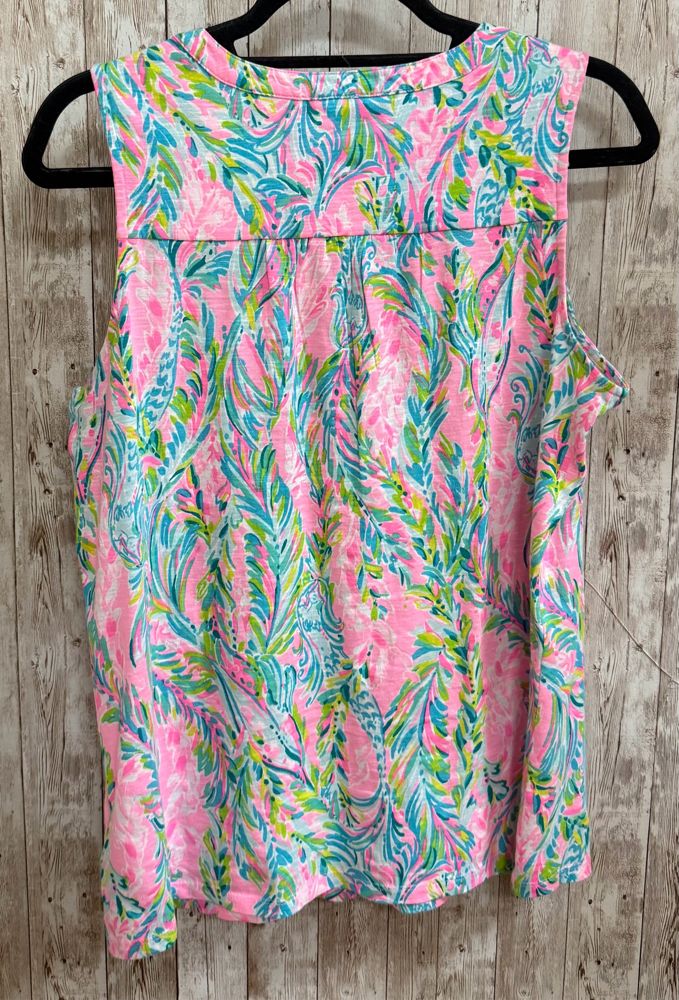 Size M LILLY PULITZER Pink Print Top