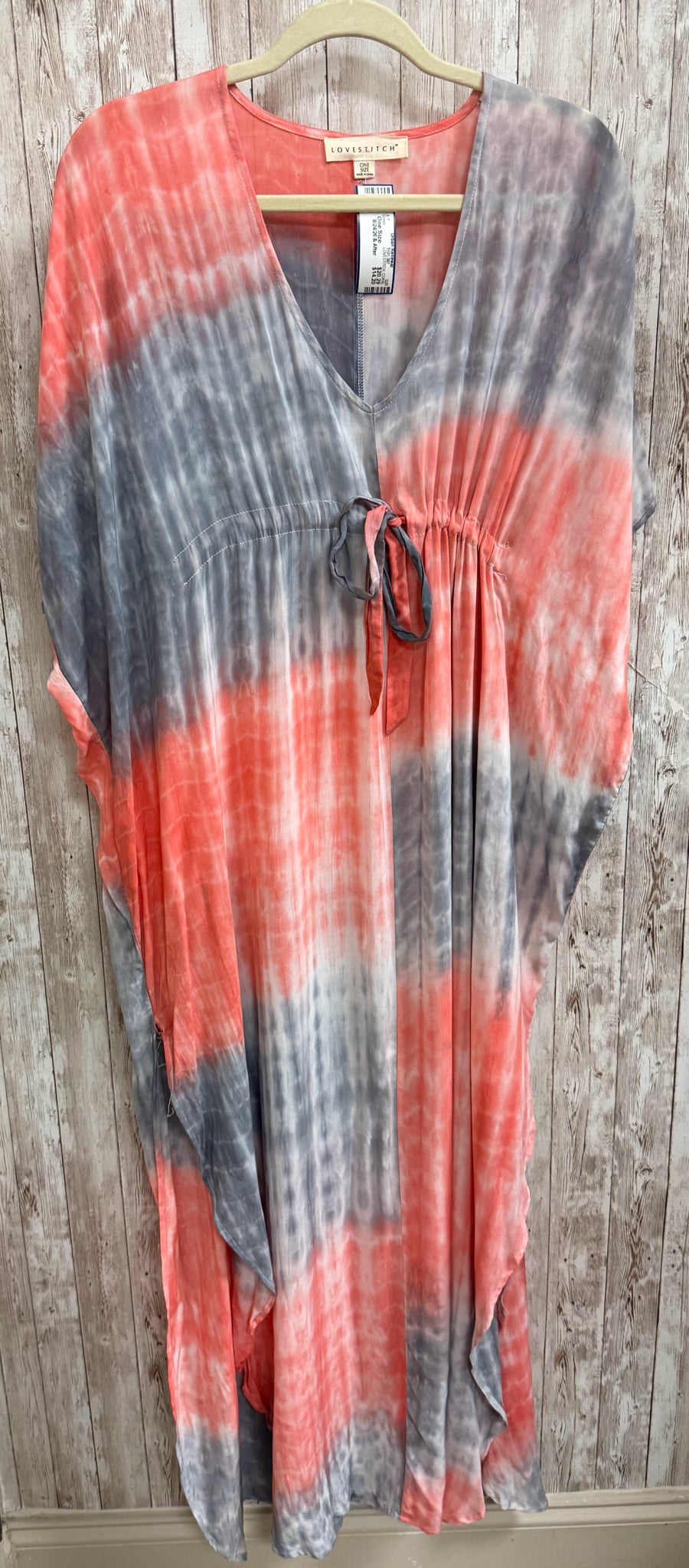 Size One Size LOVESTITCH CORAL MULTI Dress