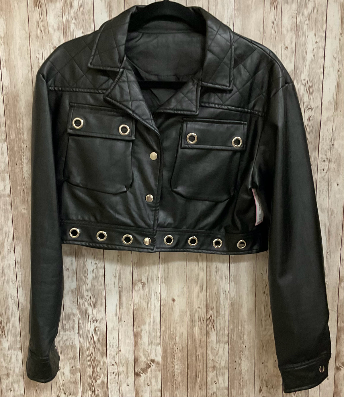 Size M AZALEA WANG Black Jacket