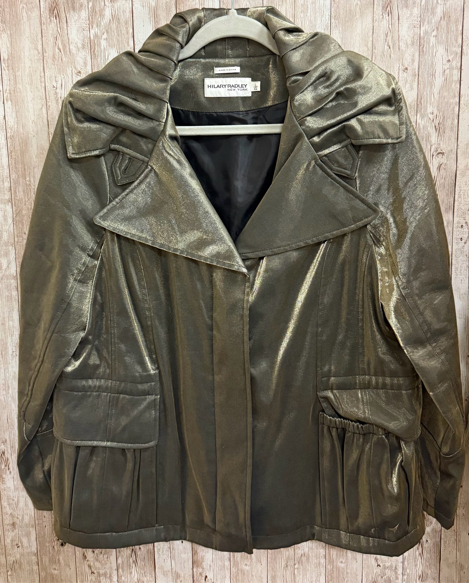 Size L HILARY RADLEY Olive Jacket