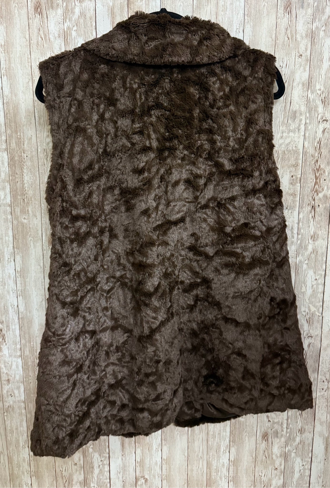 Size M DENNIS BASSO CHOCOLATE Vest