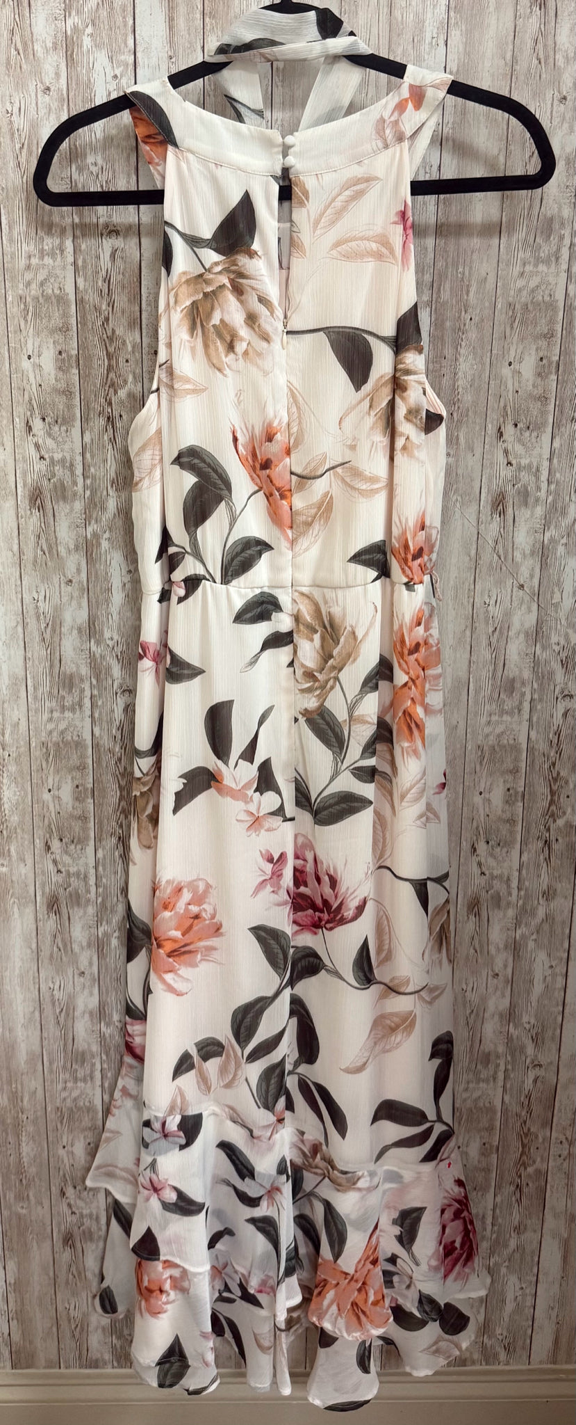 Size 10 CALVIN KLEIN BEIGE FLORAL Dress