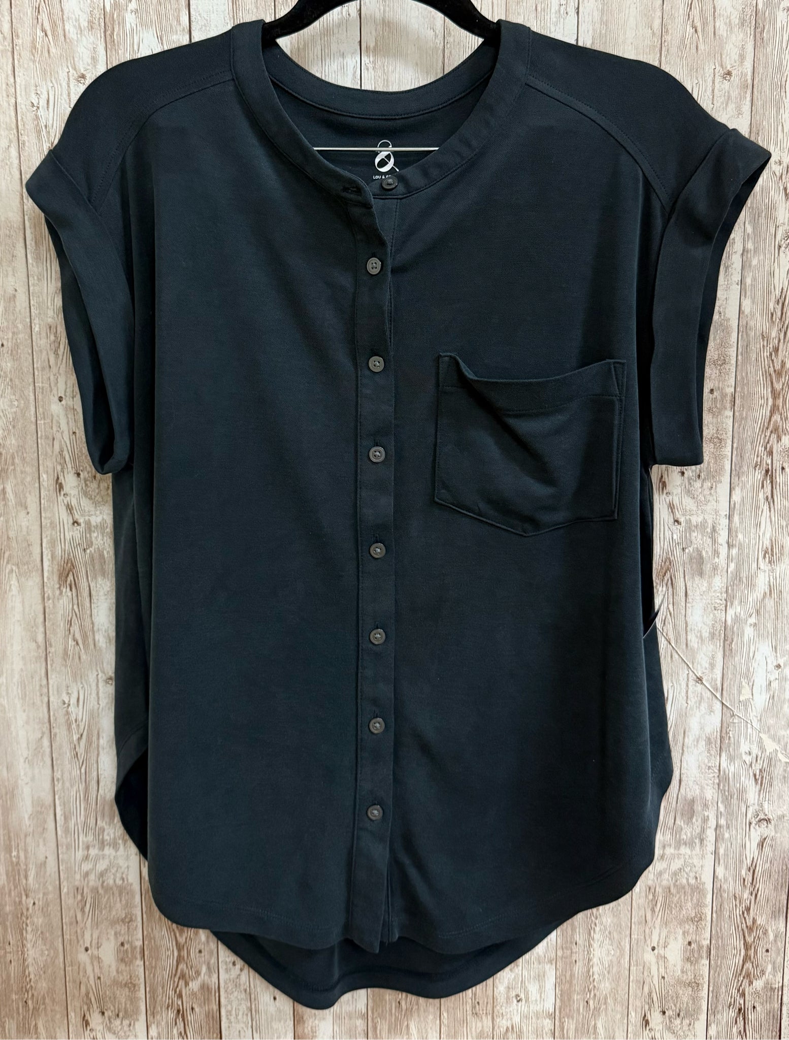 Size XS LOU & GREY Black 2 PC PANT SET