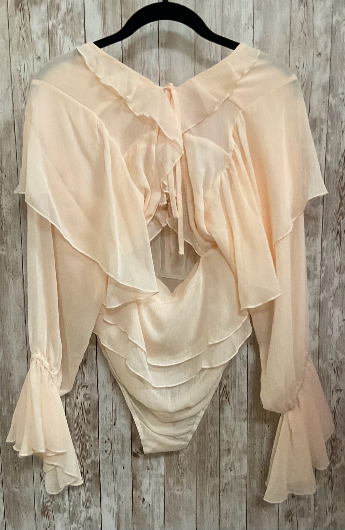 Size L FREE PEOPLE Peach Top