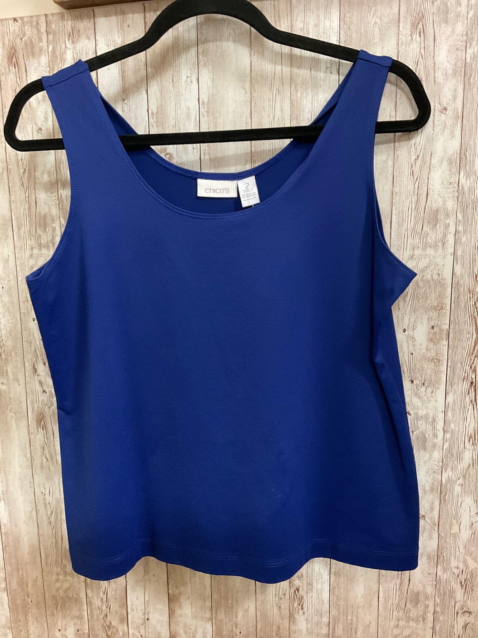 Size L CHICO'S Royal Blue Tank Top