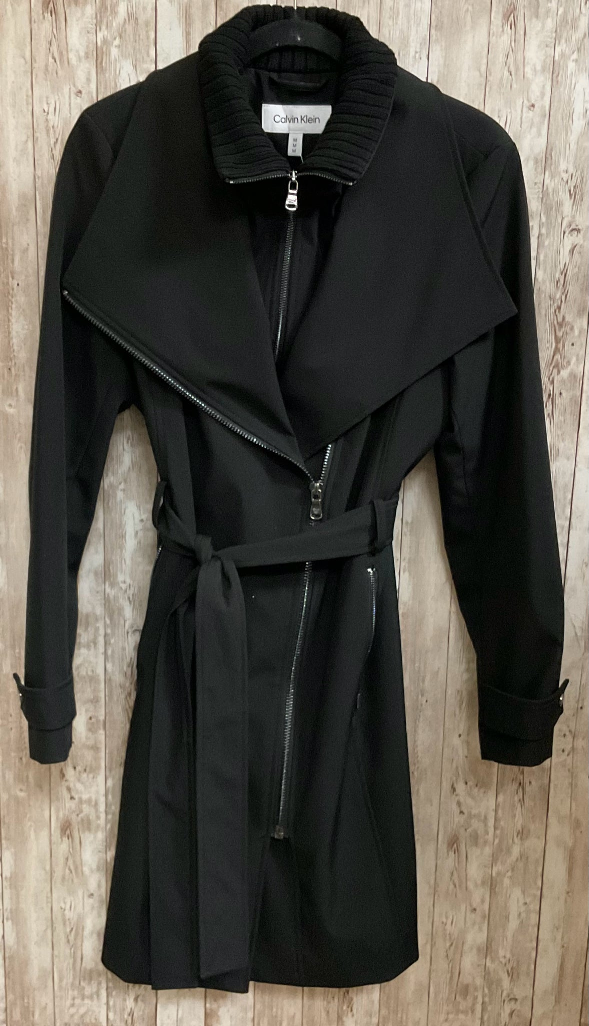 CALVIN KLEIN Black Coat