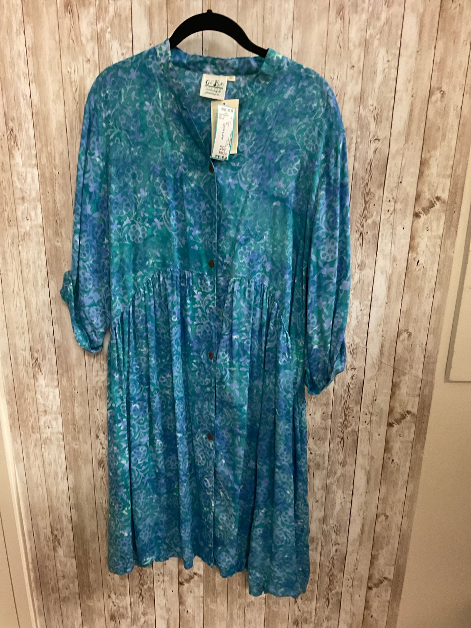 Size XL GO FISH Blue Print Dress Size XL GO FISH Blue Print Dress