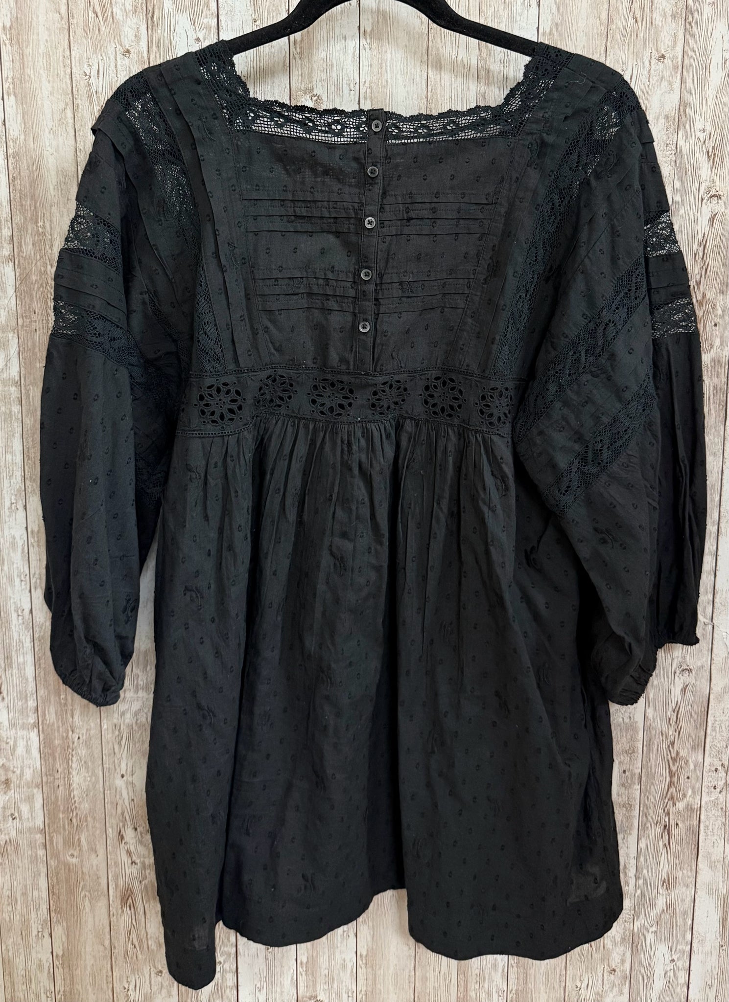 FREE PEOPLE Black Women Size S Tunic