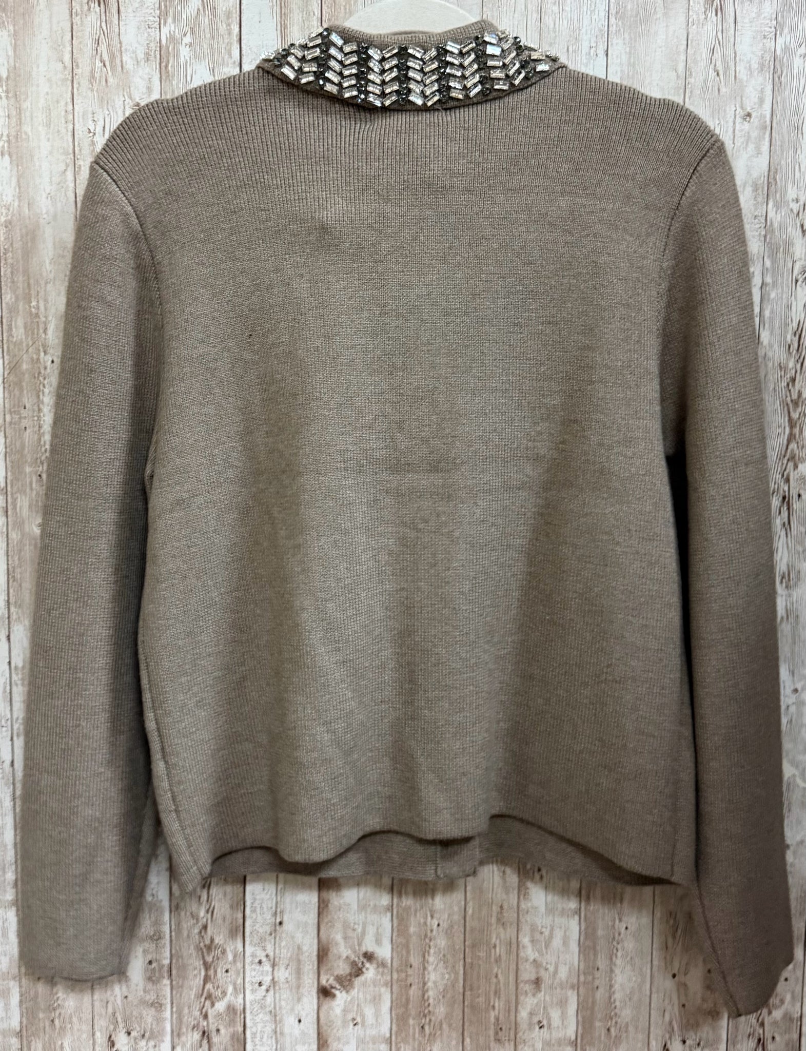 Size M MARLED Taupe Cardigan