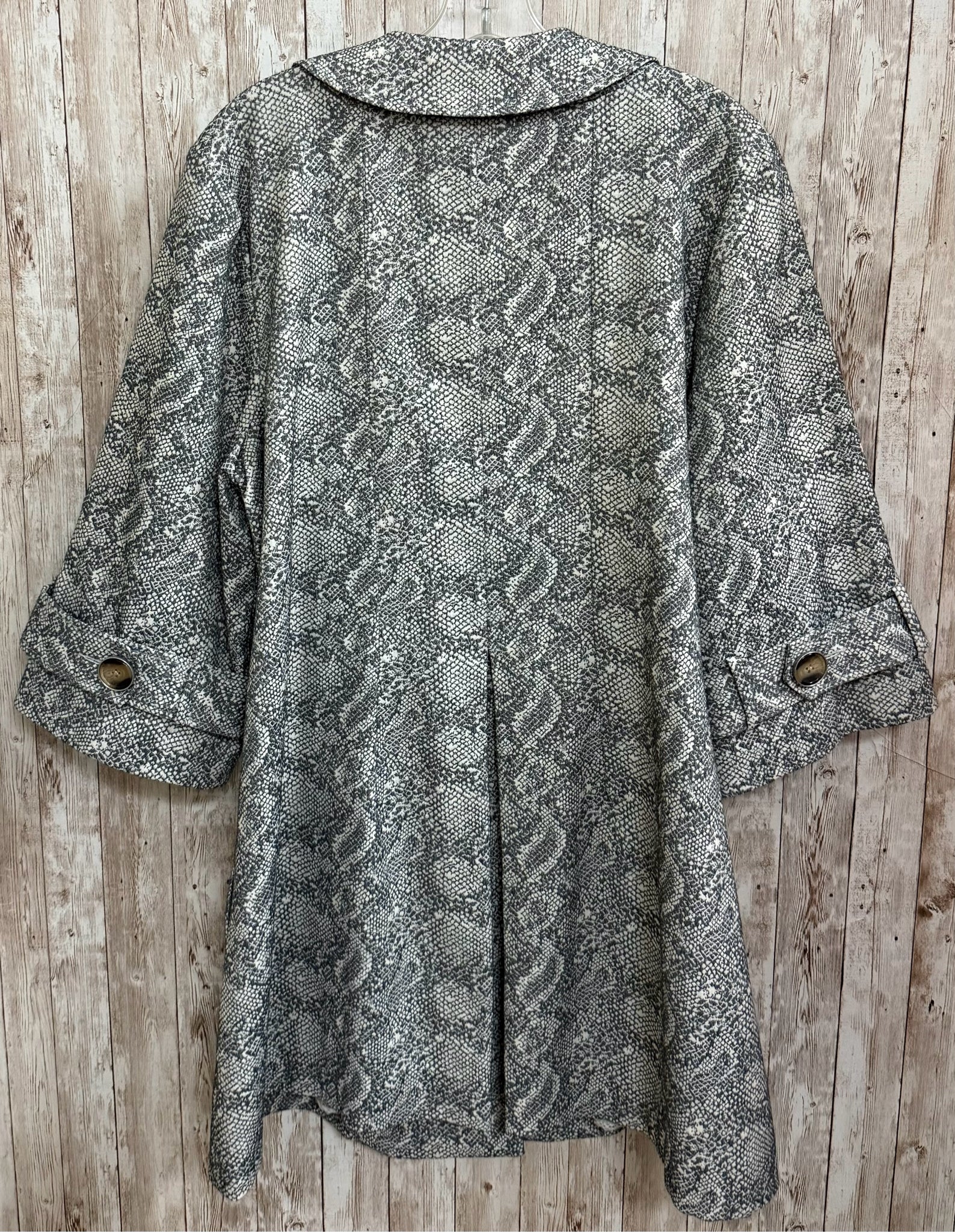 CABI grey print Coat