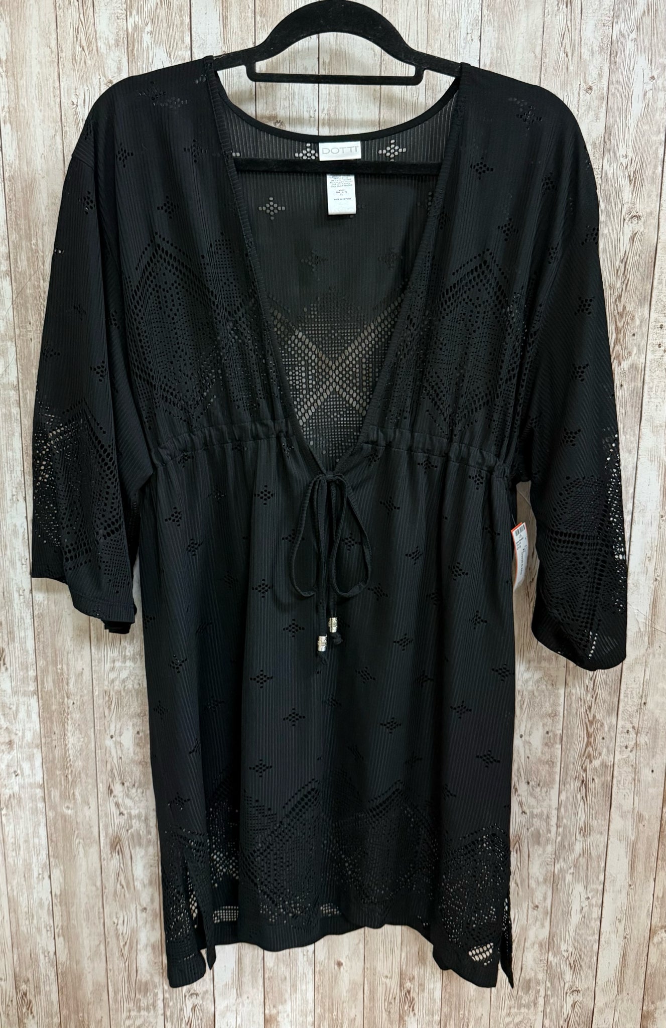 DOTTI Black Women Size XL Tunic