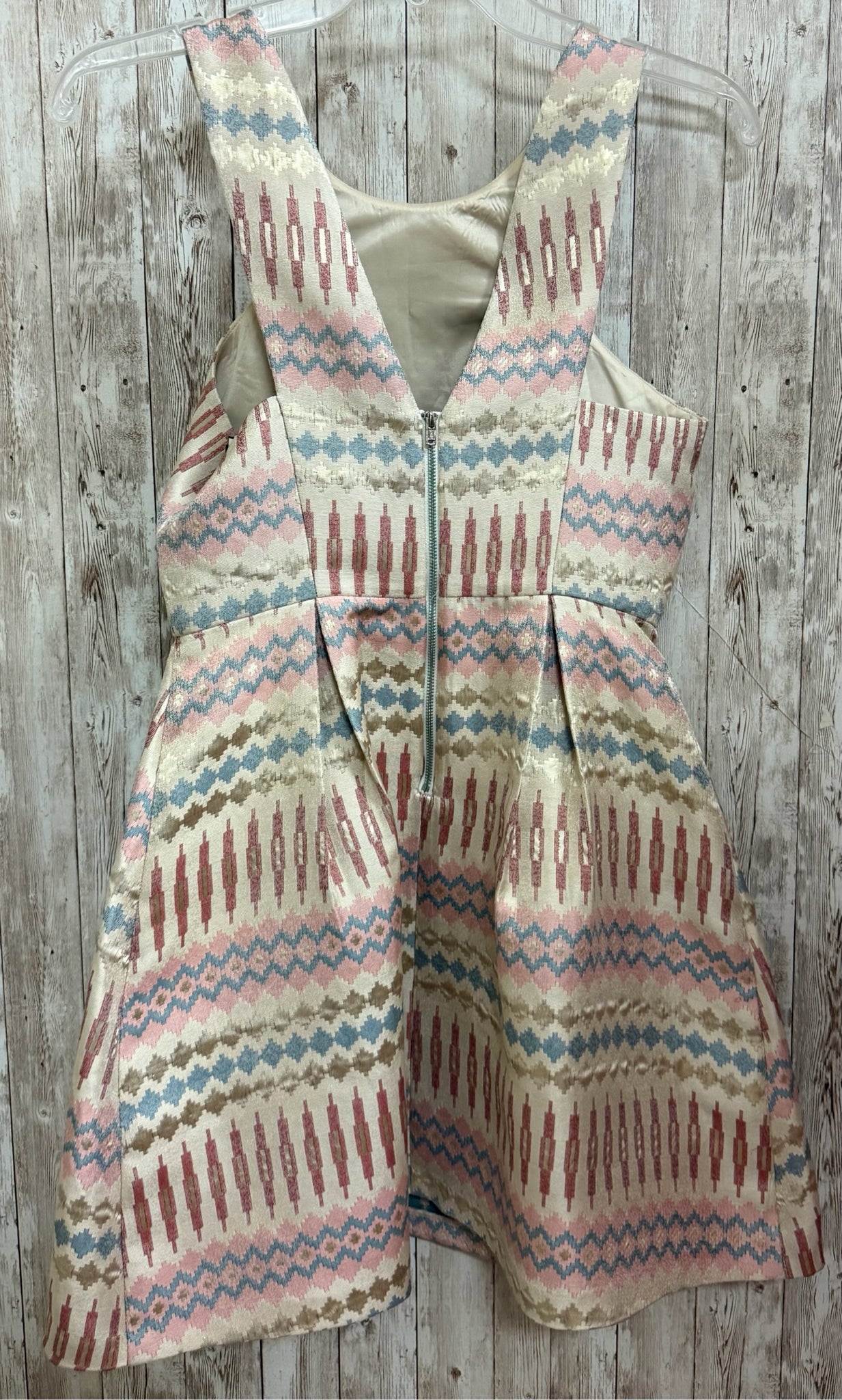 Size 2 BCBG TAN AND CLAY Dress