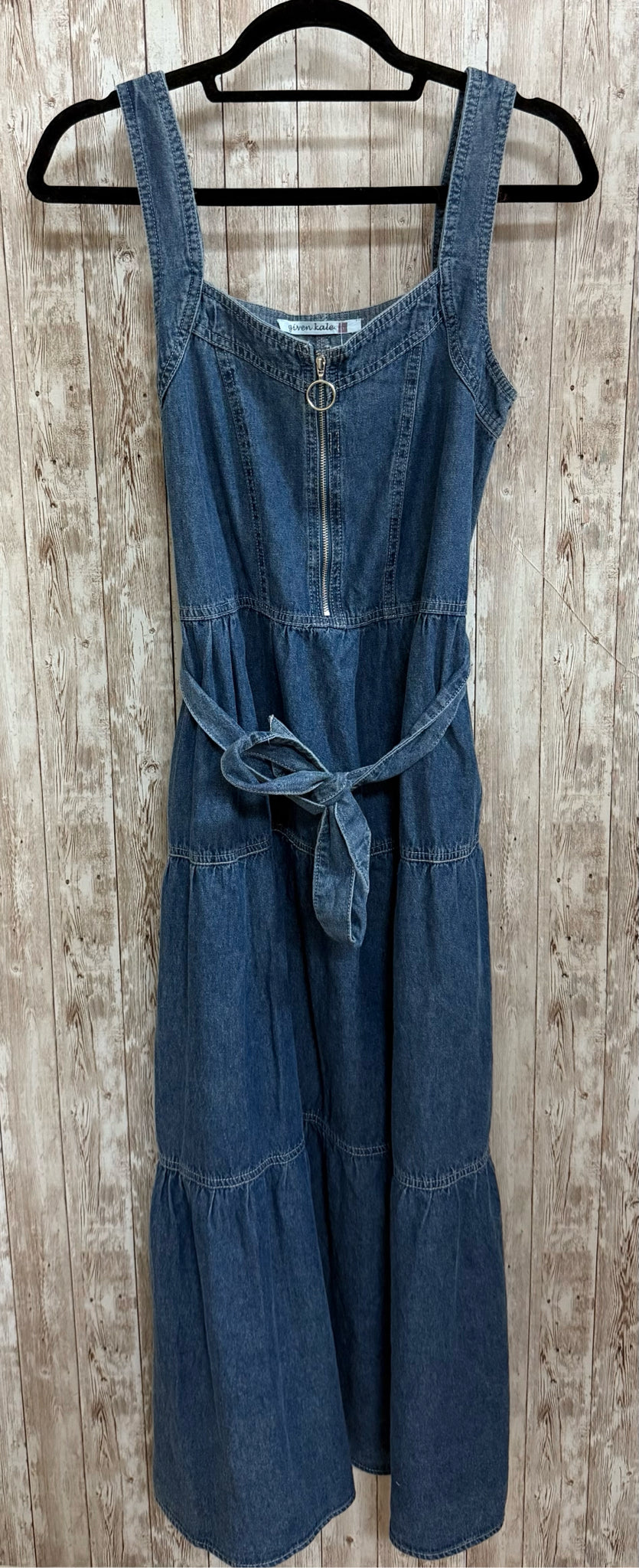 Size S GIVEN KALE Denim Dress