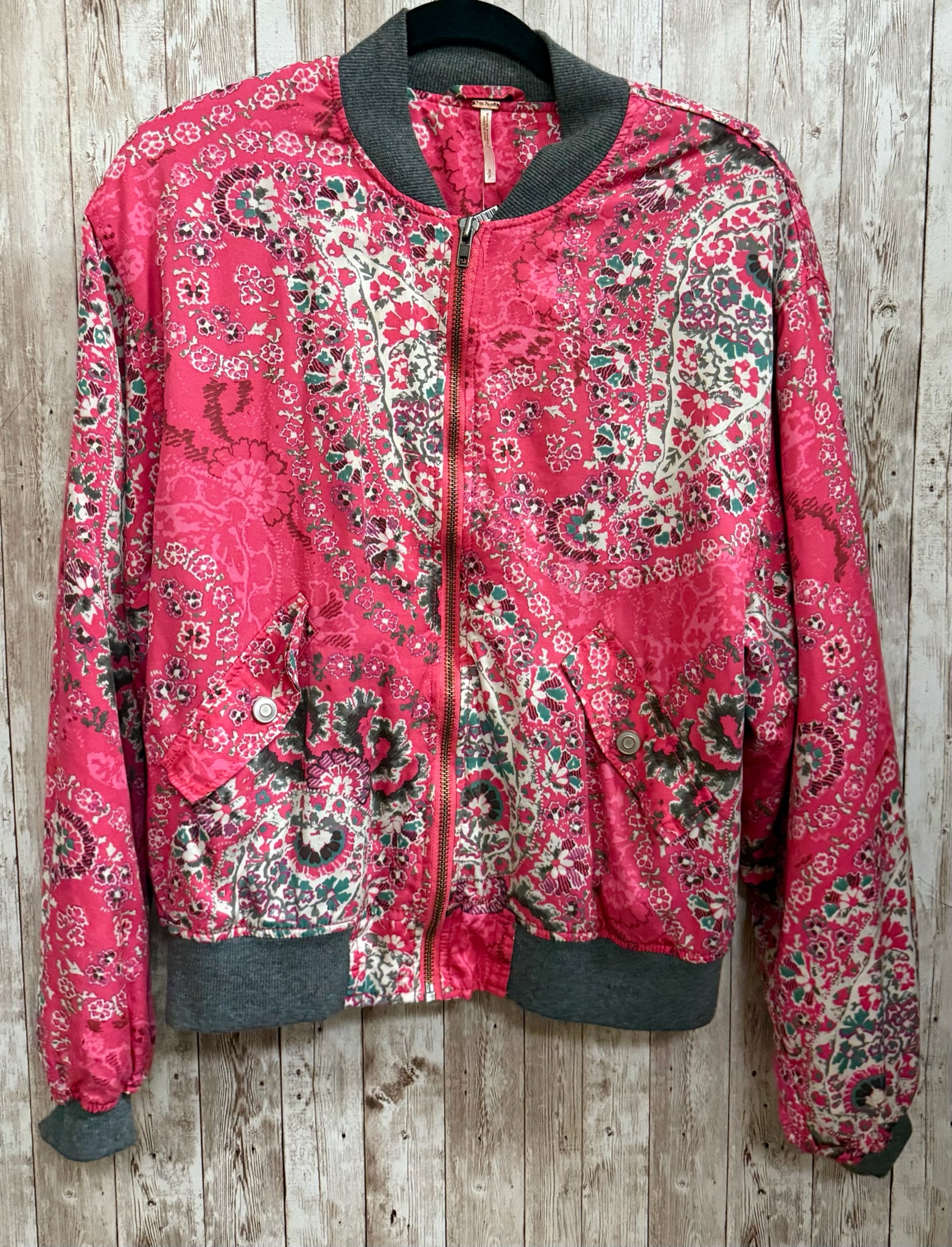 Size S FREE PEOPLE Pink Jacket