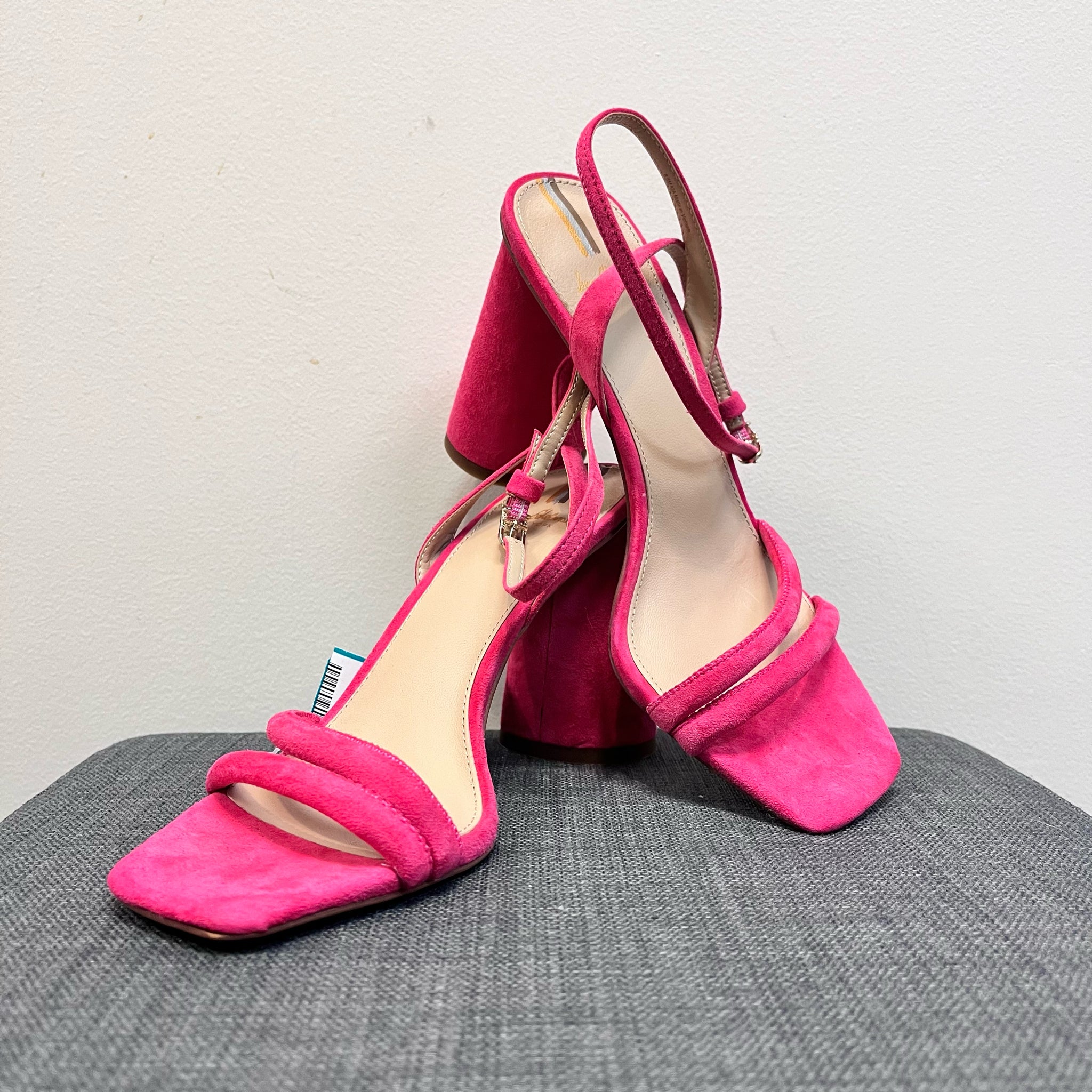PINK SUEDE SAM EDELMAN 8.5 Sandals