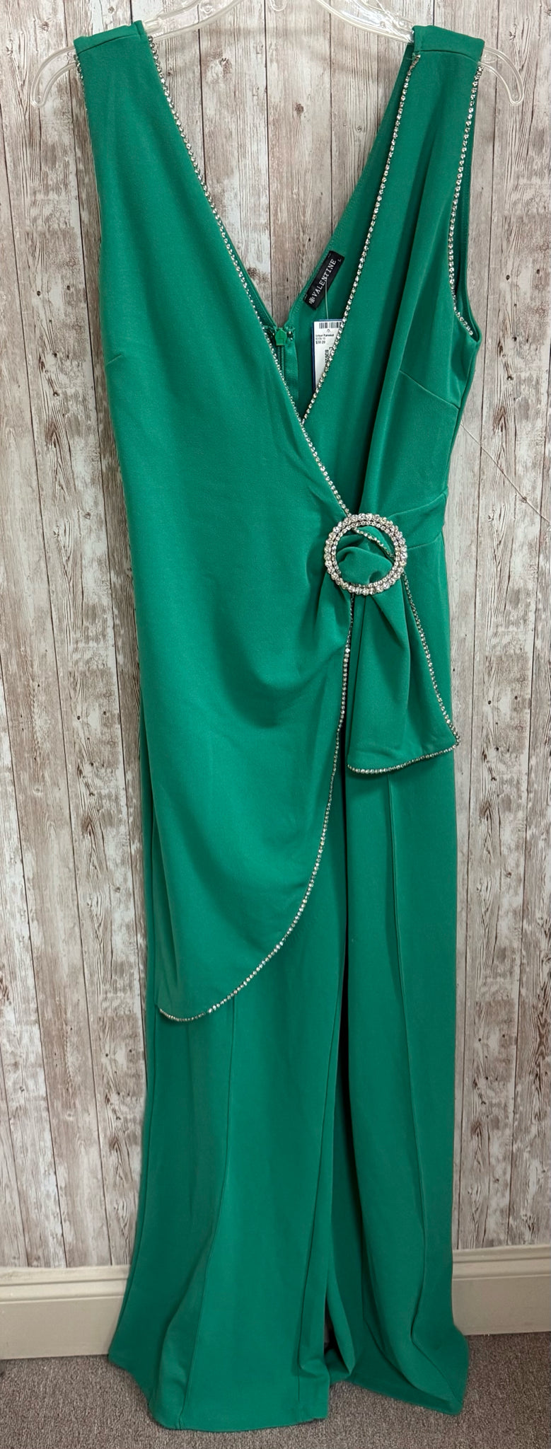 Size L VALENTINE Green Jumper