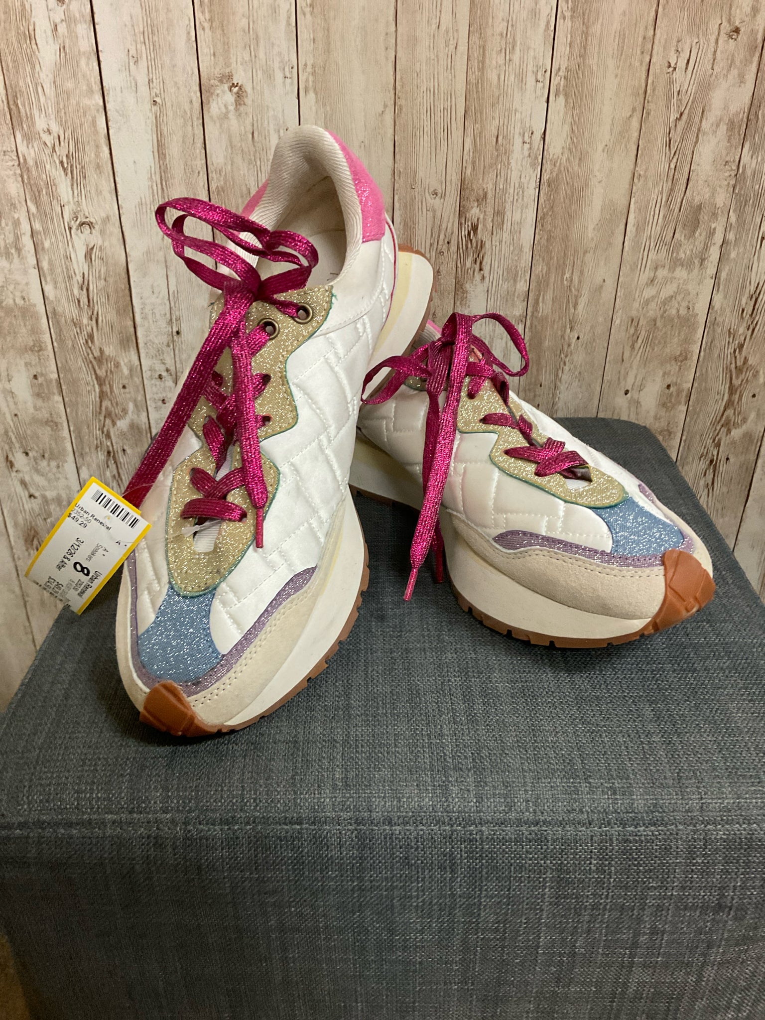 8 KURT GEIGER WHITE MULTI Sneakers