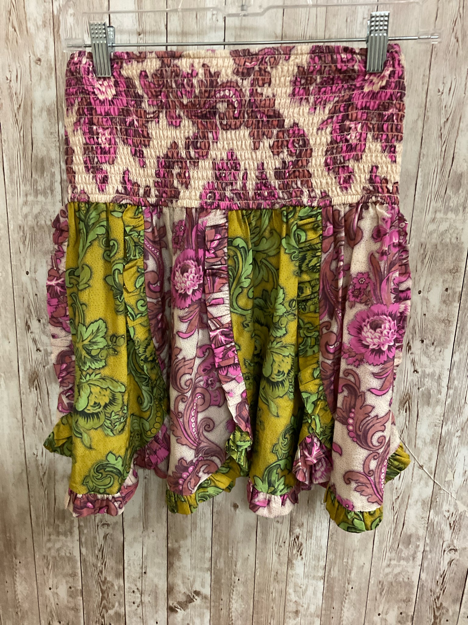 Size 10 ALEMAIS Pink Multi Skirt