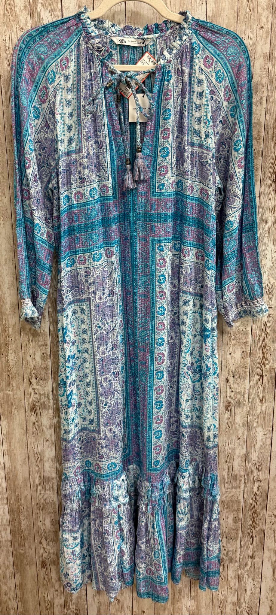 Size S ZARA Blue Dress