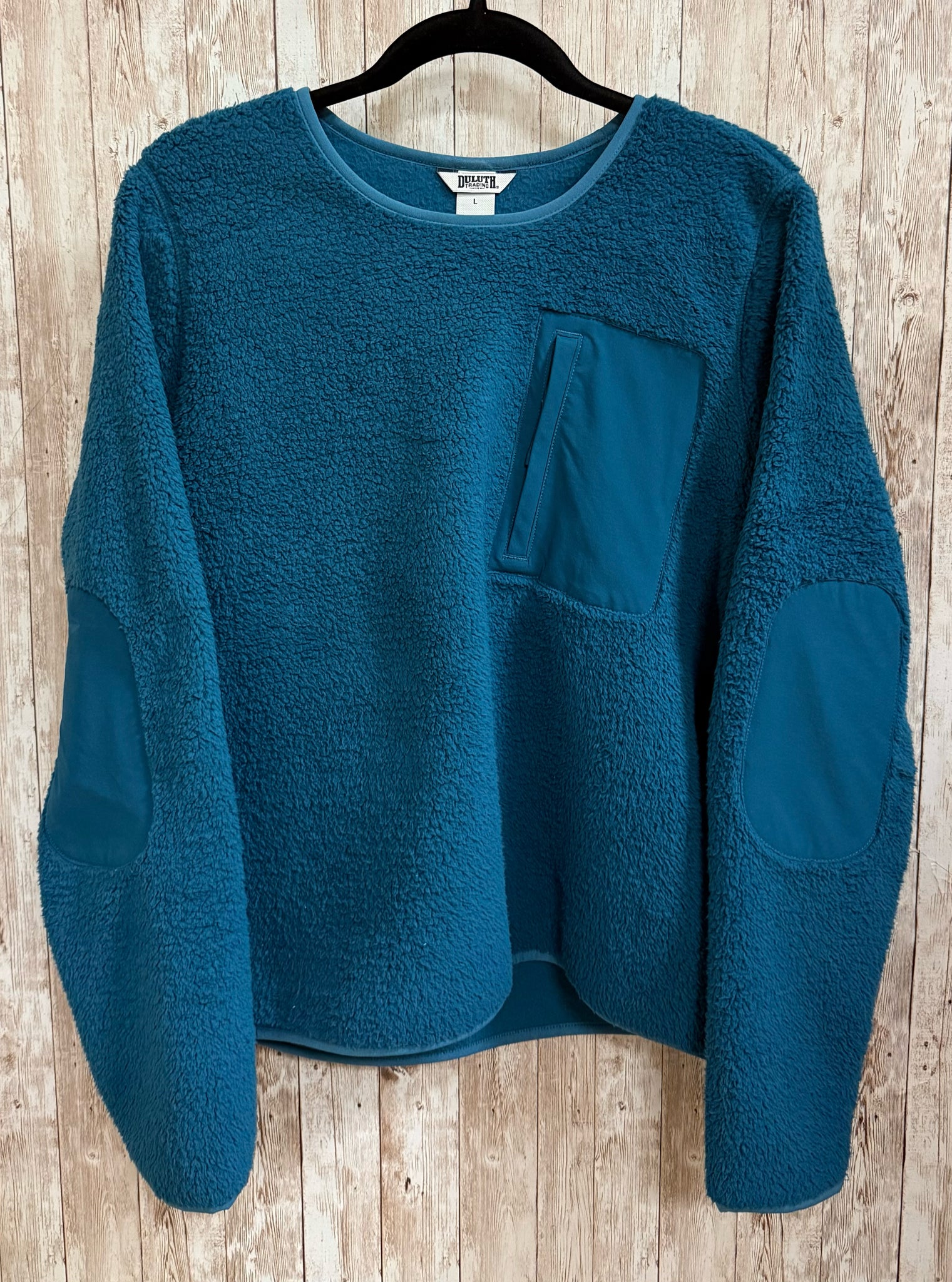 Size L DULUTH TRADING Teal Top
