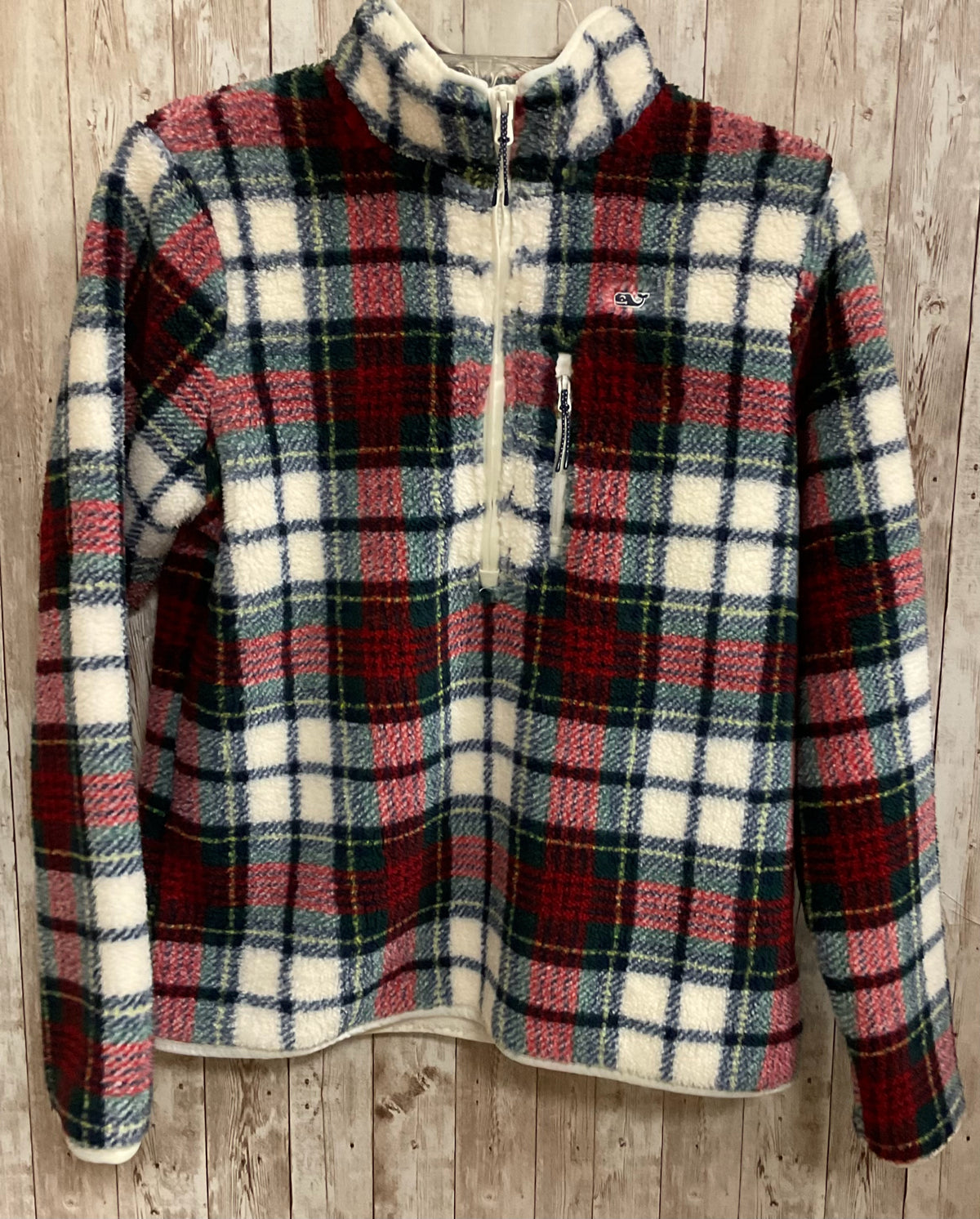 Size XS VINEYARD VINES Red Plaid Top