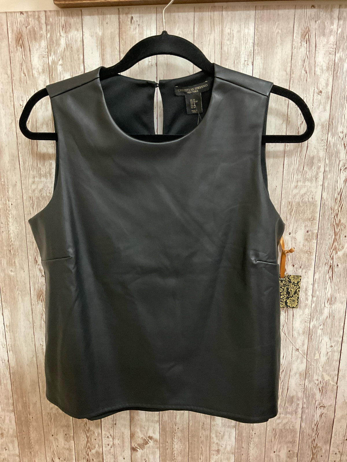 Size M CHRISTIAN SIRIANO Black Top