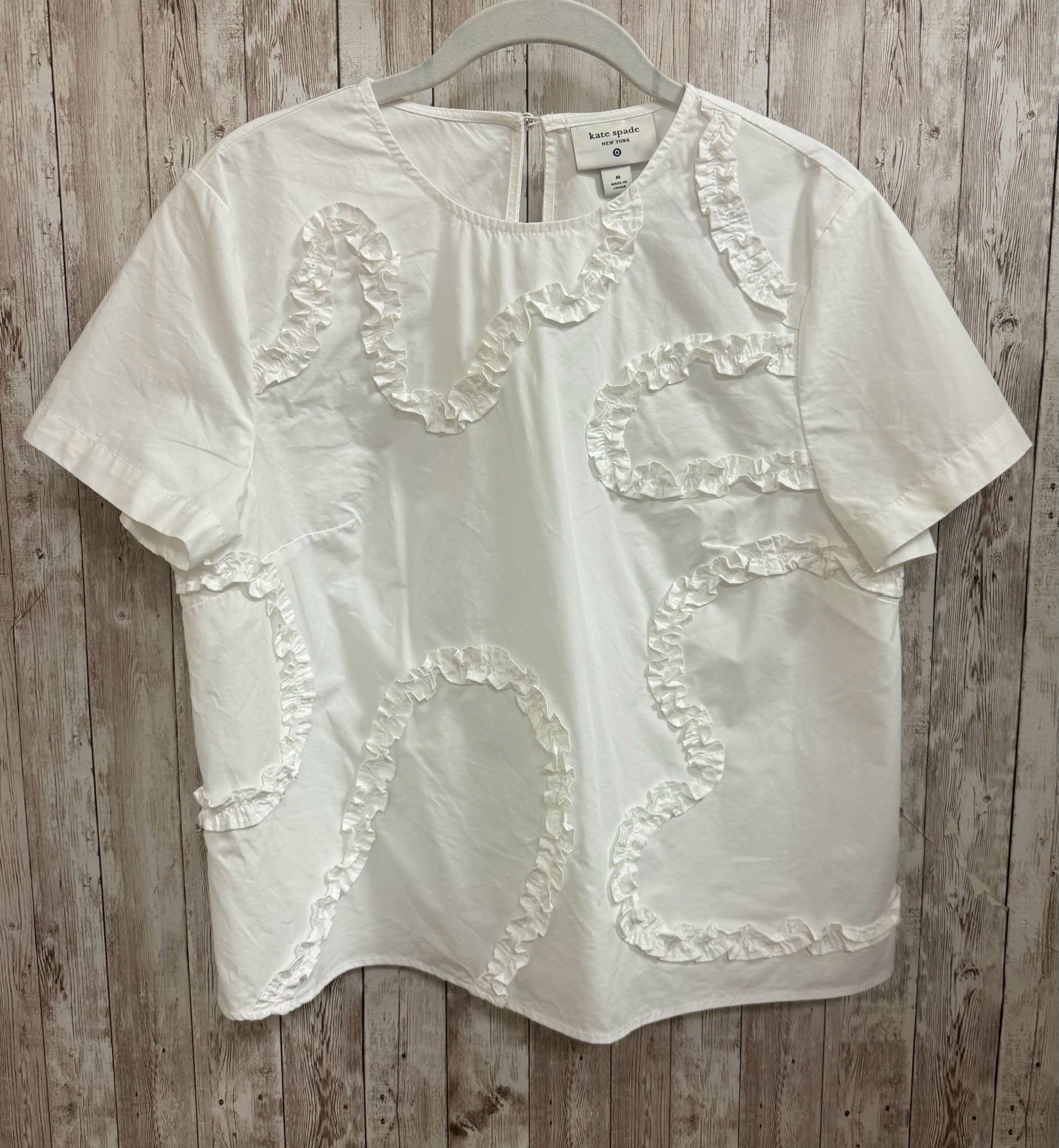 Size M KATE SPADE White Top