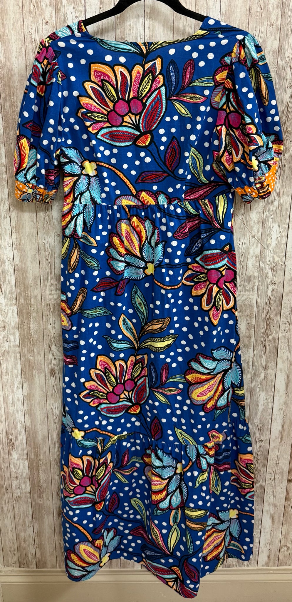 Size S TABITHA BROWN Blue Print Dress