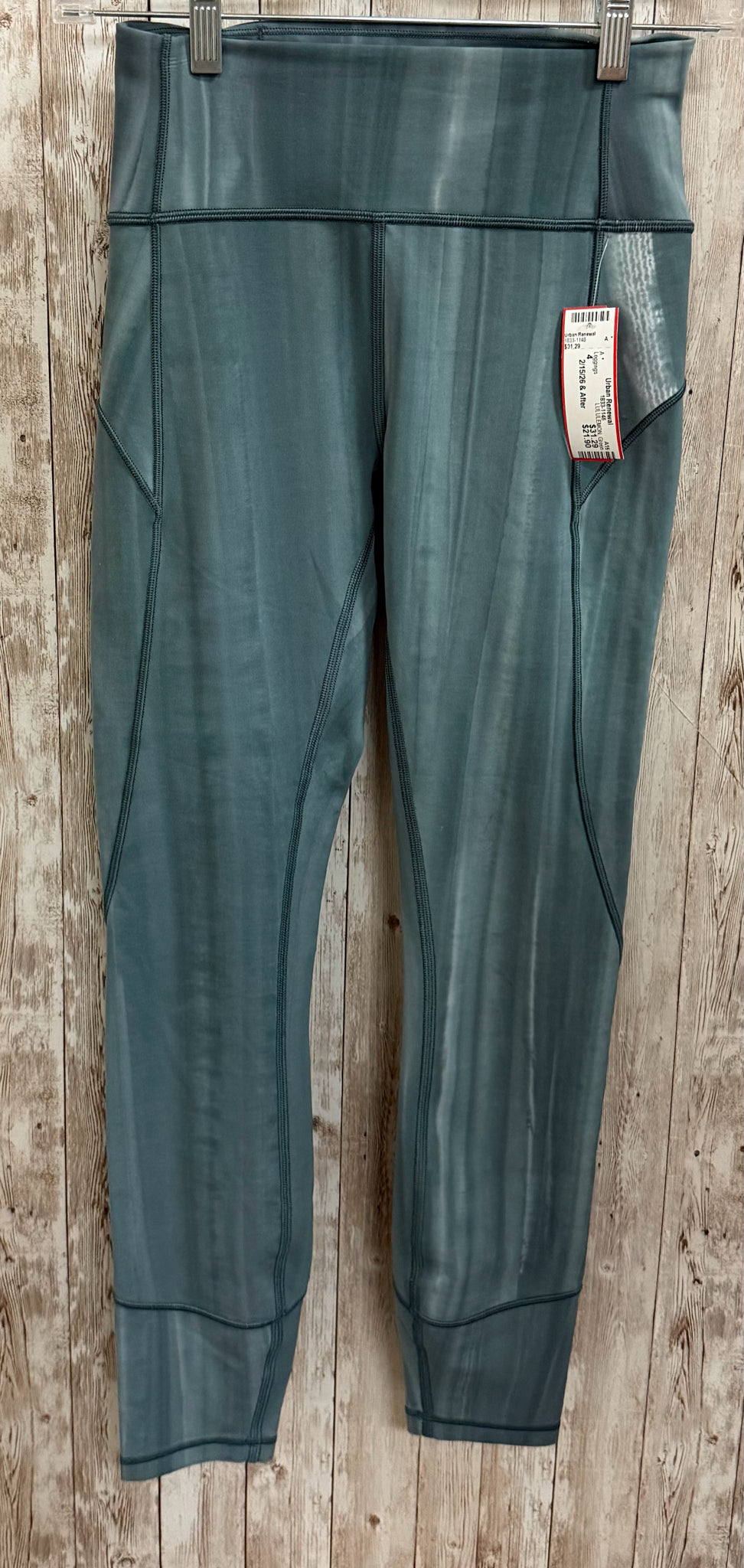 Size 4 LULULEMON Green Leggings