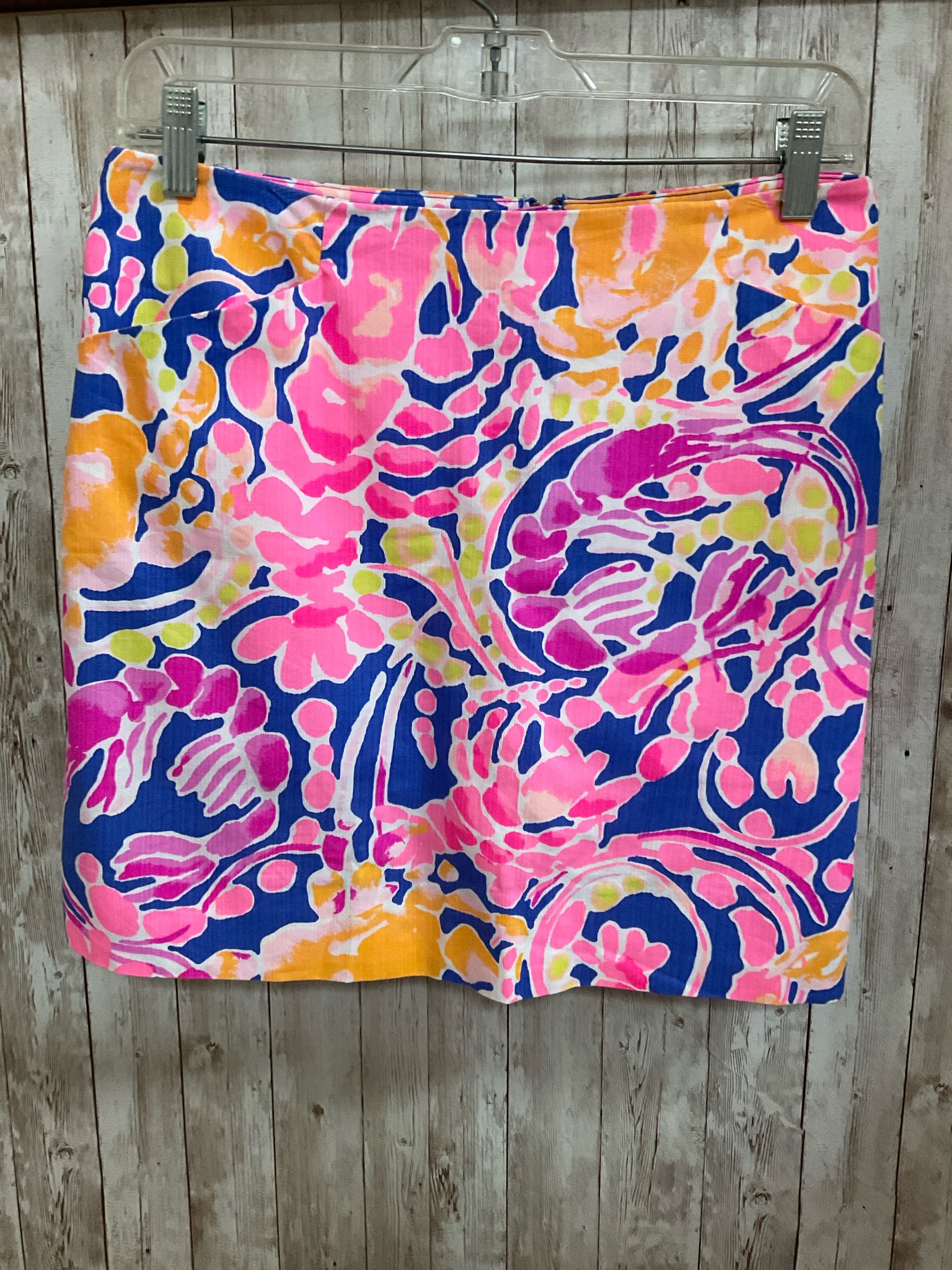 Size 8 LILLY PULITZER Pink Print skort