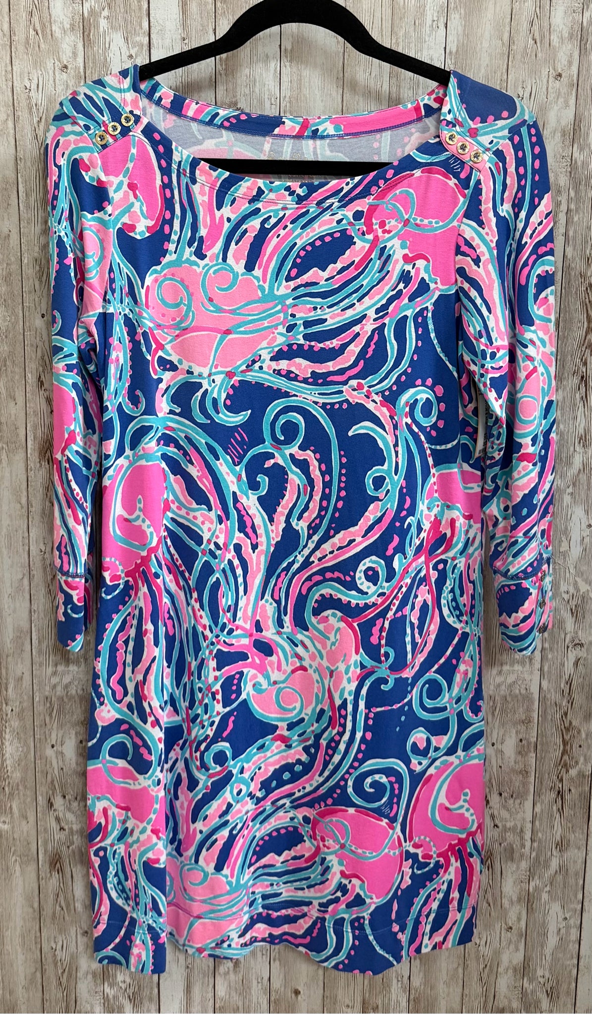 Size M LILLY PULITZER PURPLE AND PINK Dress