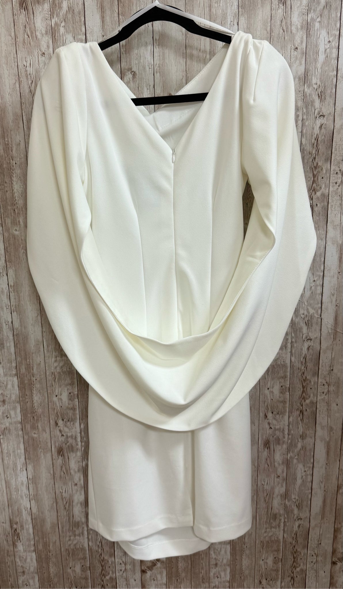 Size 14 BETSY&ADAM Cream Dress