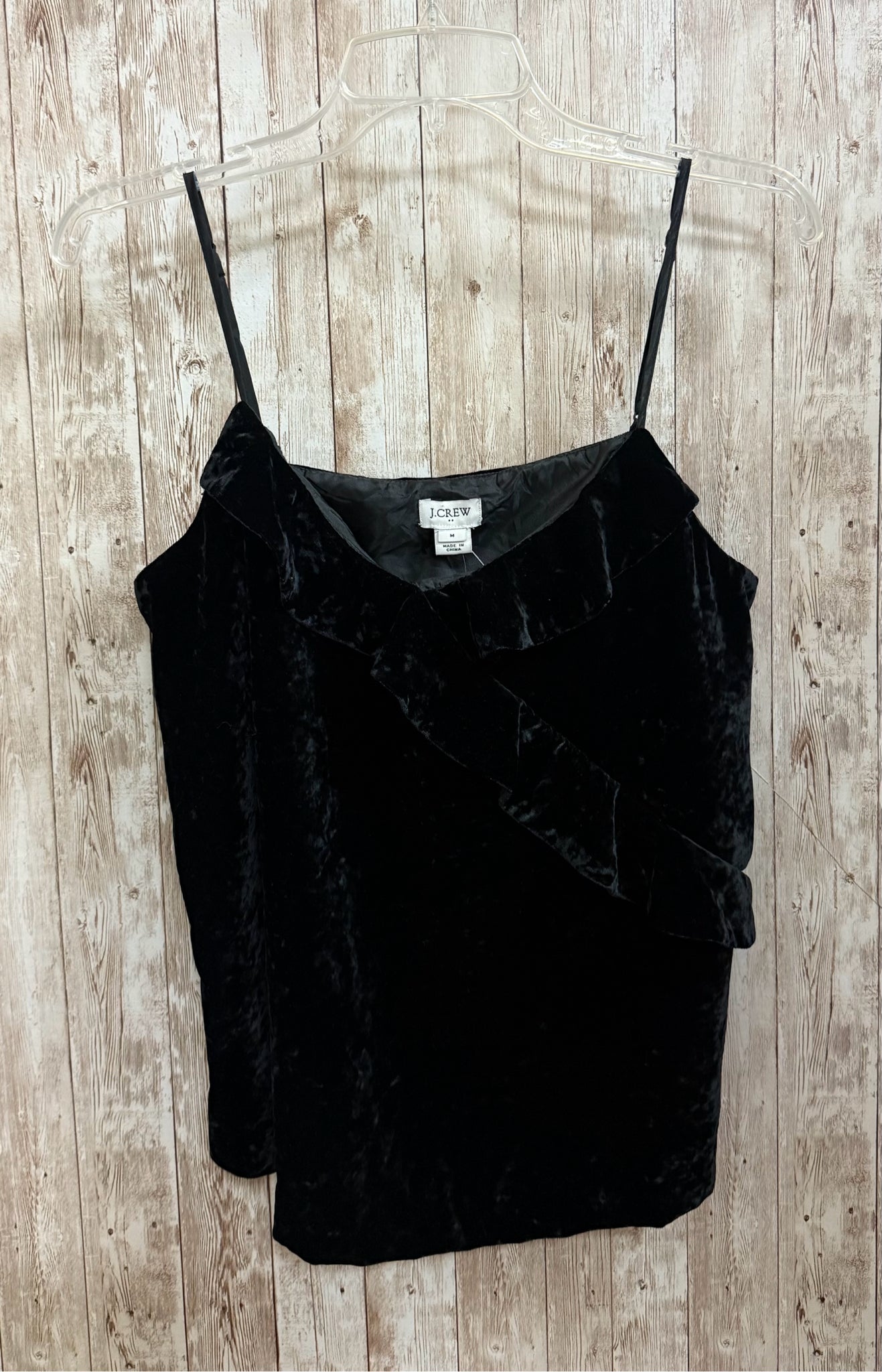 J.CREW Size M Black Top