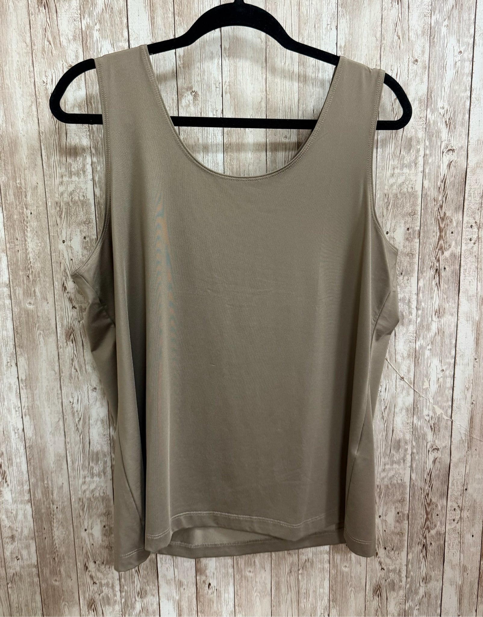 Size XL CHICO'S Taupe 2 PC Top