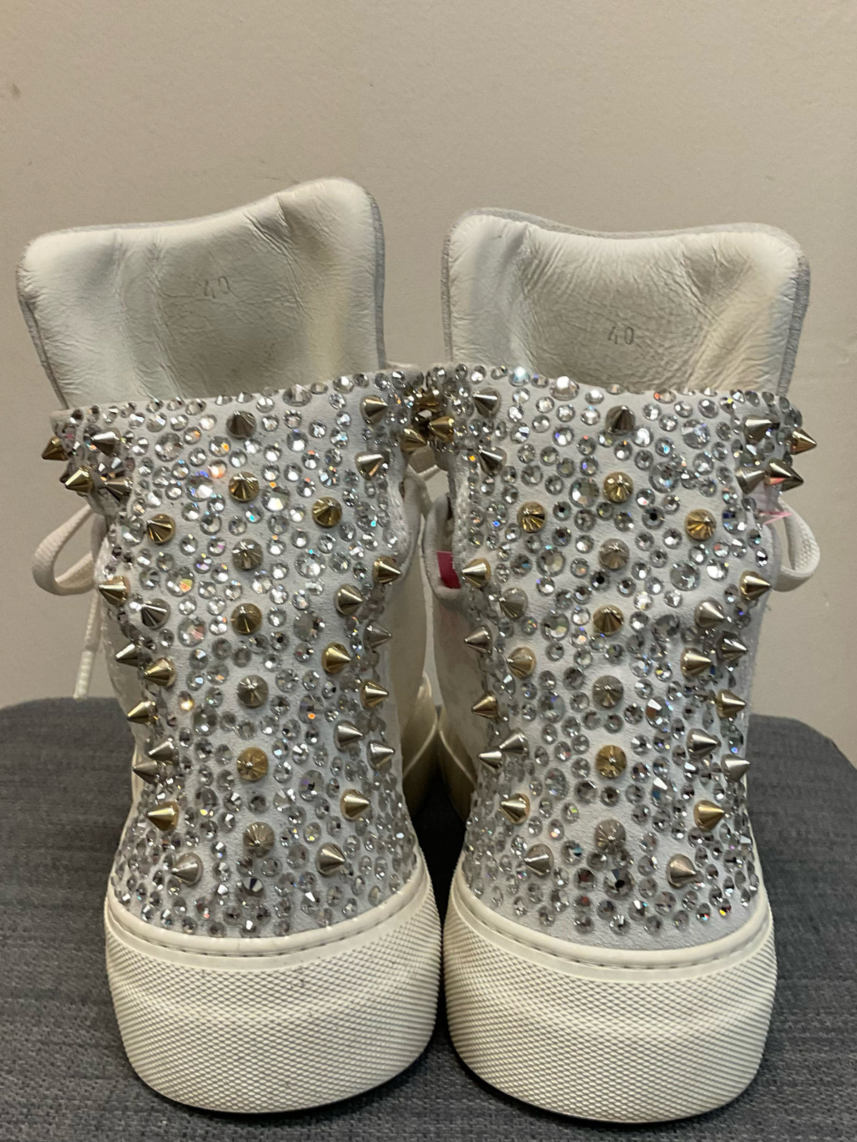 9 PHILLIP PLEIN White SHOES