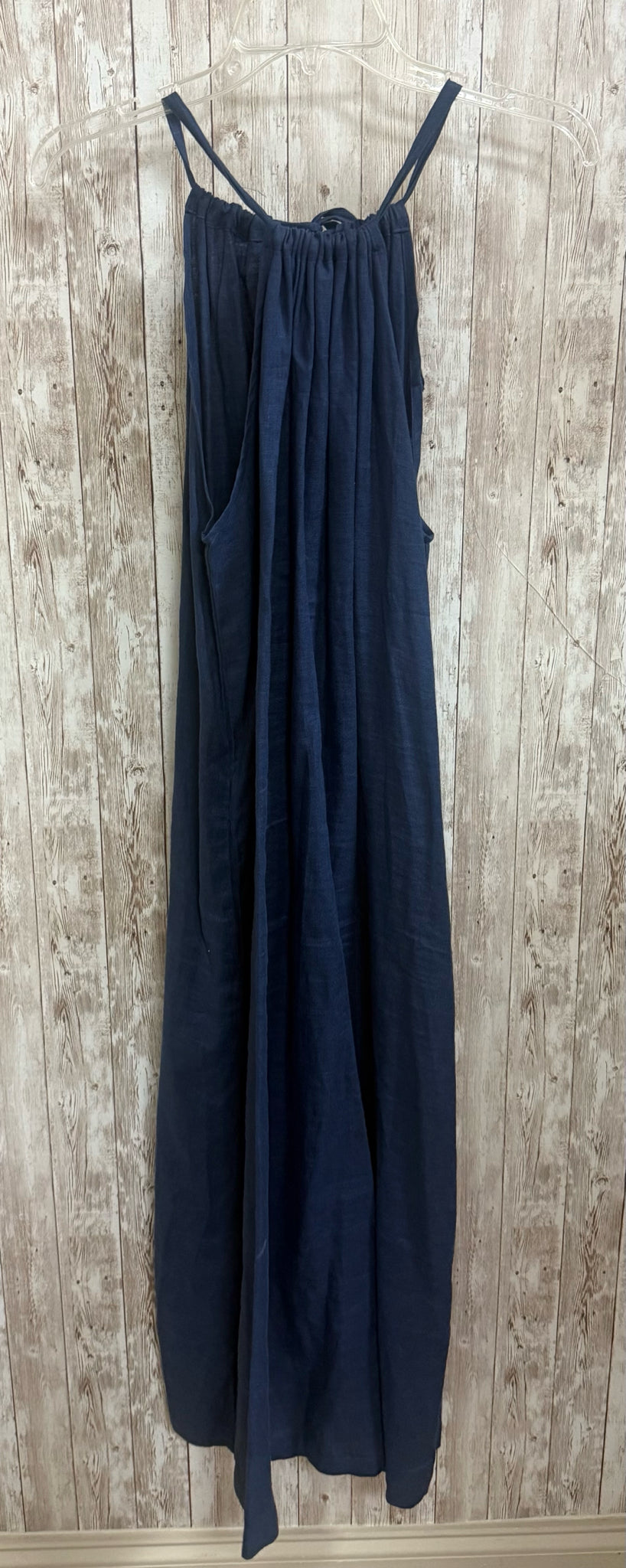 Size L AMAZHIYU Navy Dress