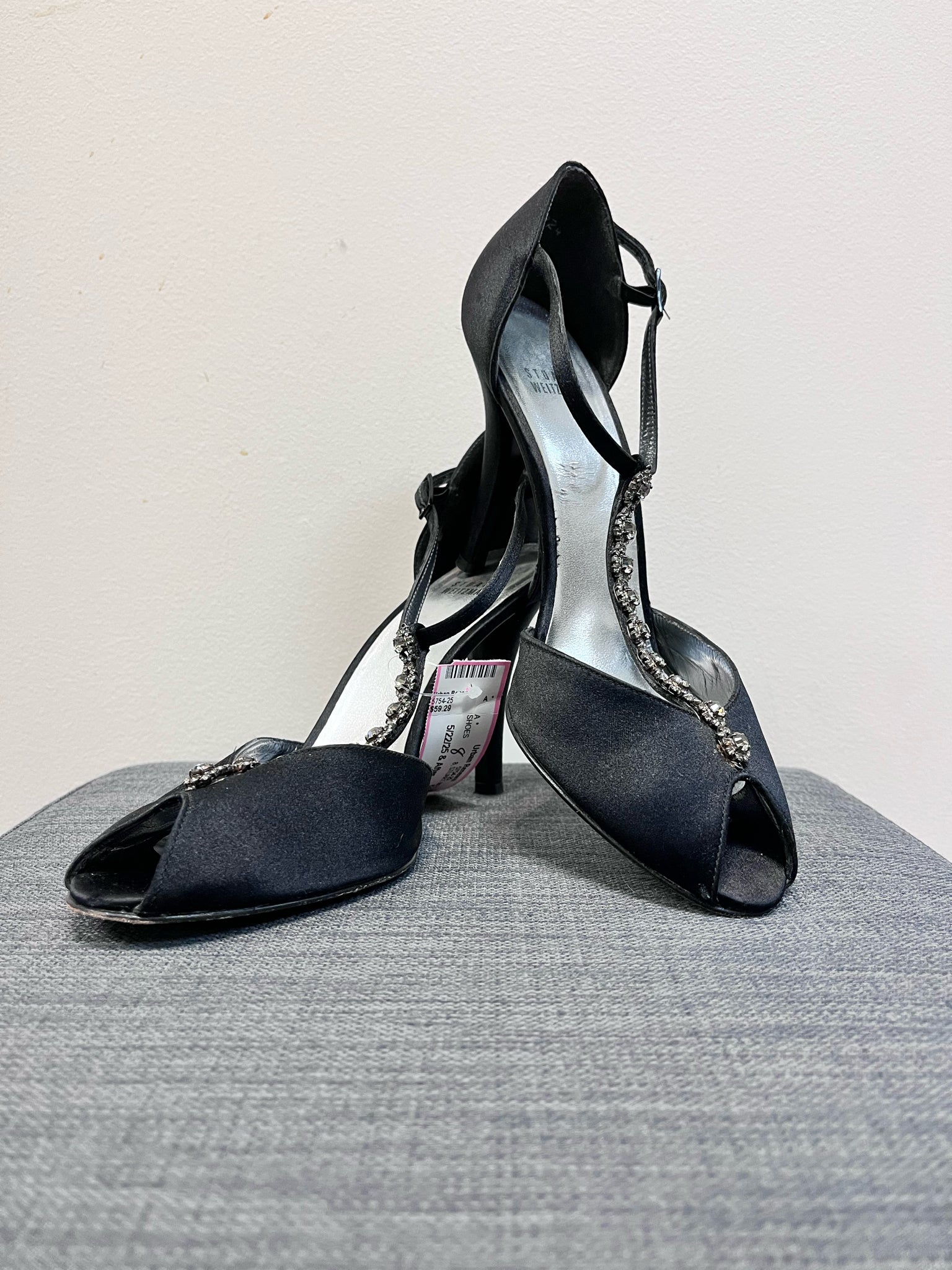 STUART WEITZMAN 8 Black SHOES