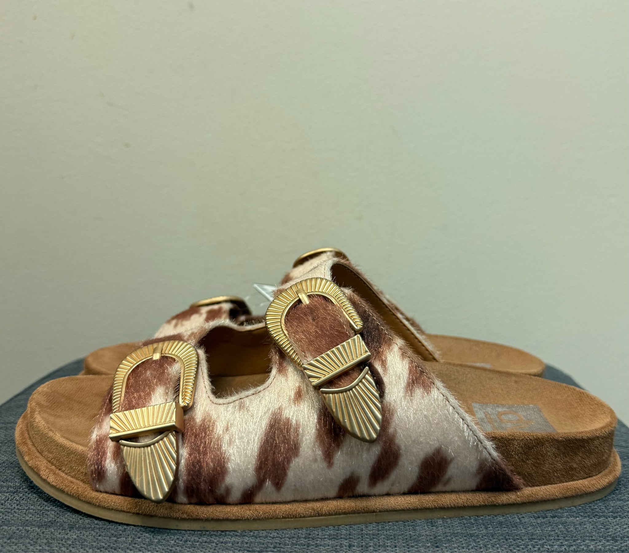 7 DOLCE VITA COW PRINT Sandals