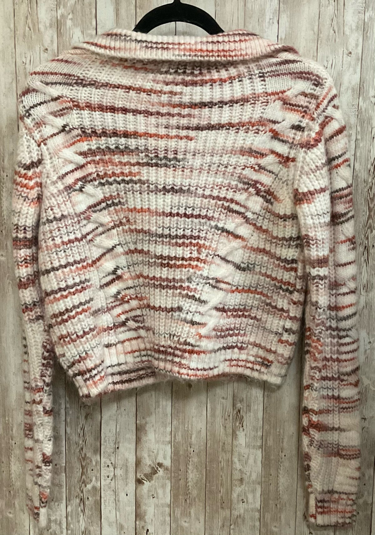 Size XS CENTRAL PARK WEST WHITE AND RUST Sweater